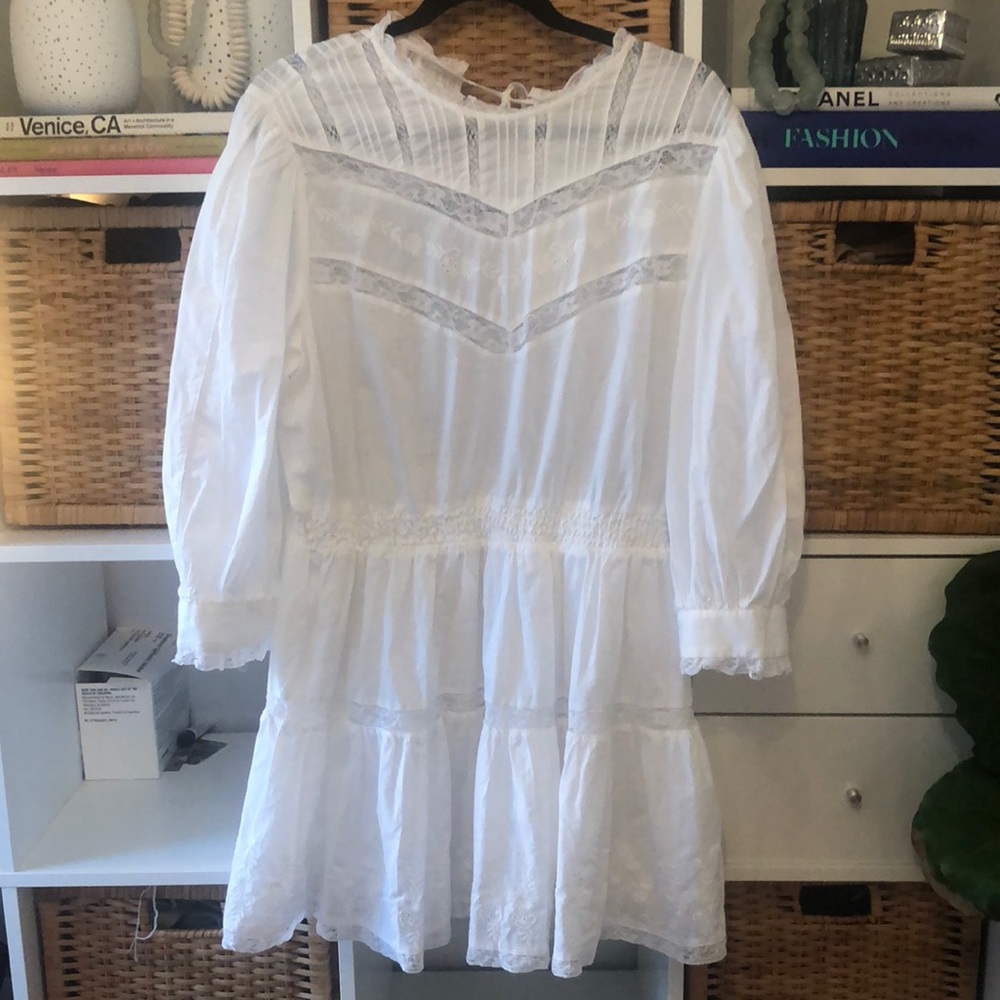 Love Shack Fancy x Target white mini dress size XL